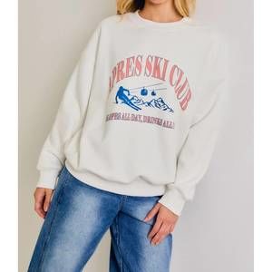 Le Lis White Apres Ski Club Sweatshirt